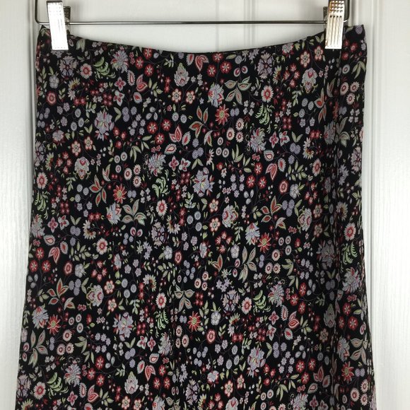 Lily Skirts Lily Floral And Lace Midi Skirt S Poshmark